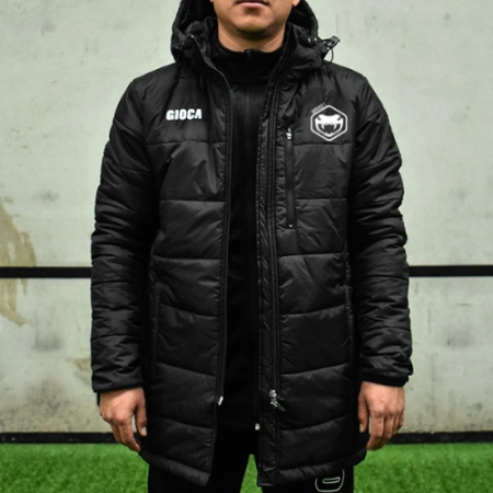 VIPERS FC CALDO PUFFER JACKET BLACK