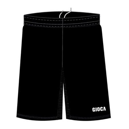 BLACK PLAYER SHORTS