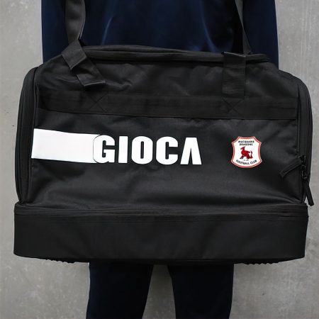 MACQUARIE DRAGONS FC GIOCA DUFFLE BAG BLACK