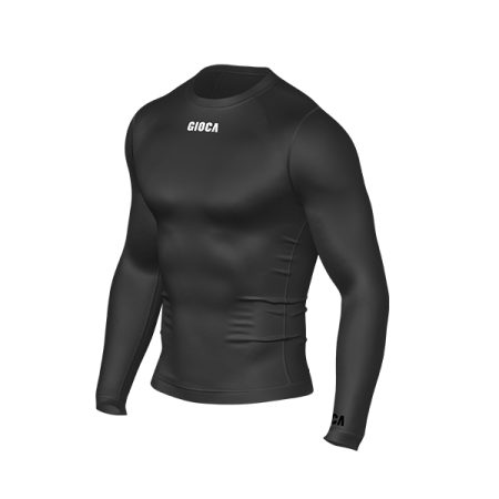 PERTH REDSTAR FC BLACK COMPRESSION TOP
