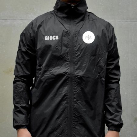 PURE SOCCER SPRAY JACKET BLACK