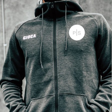 PURE SOCCER TRAVEL JACKET GREY