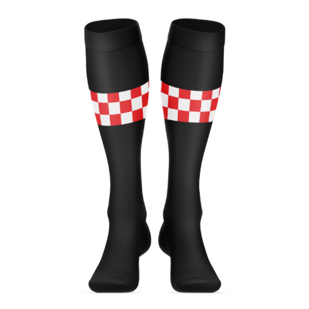 GWELUP CROATIA SOCCER CLUB - BLACK AWAY SOCKS