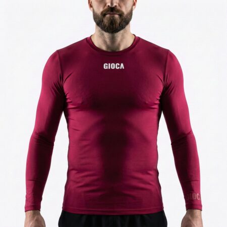 COMPRESSION L/S TOP MAROON