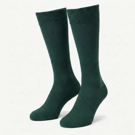 BOTTLE GREEN MATCH SOCKS