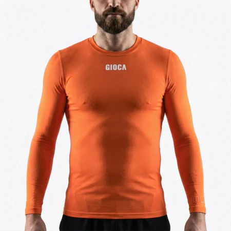 COMPRESSION L/S TOP ORANGE