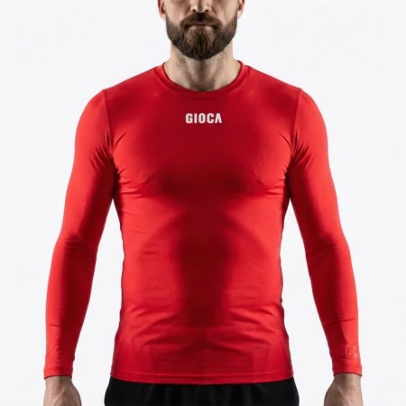 GWELUP CROATIA SOCCER CLUB – COMPRESSION L/S TOP RED