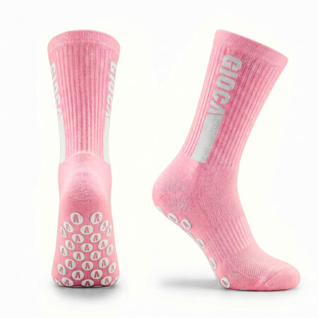 PALE PINK GRIP SOCKS