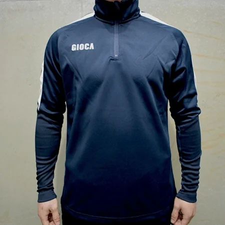 BRISBANE CITY 1/4 ZIP JUMPER NAVY with BCFC LOGO