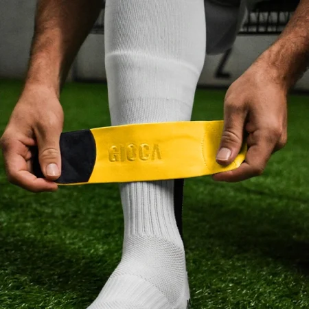 GIOCA YELLOW SHIN GUARD STAYS
